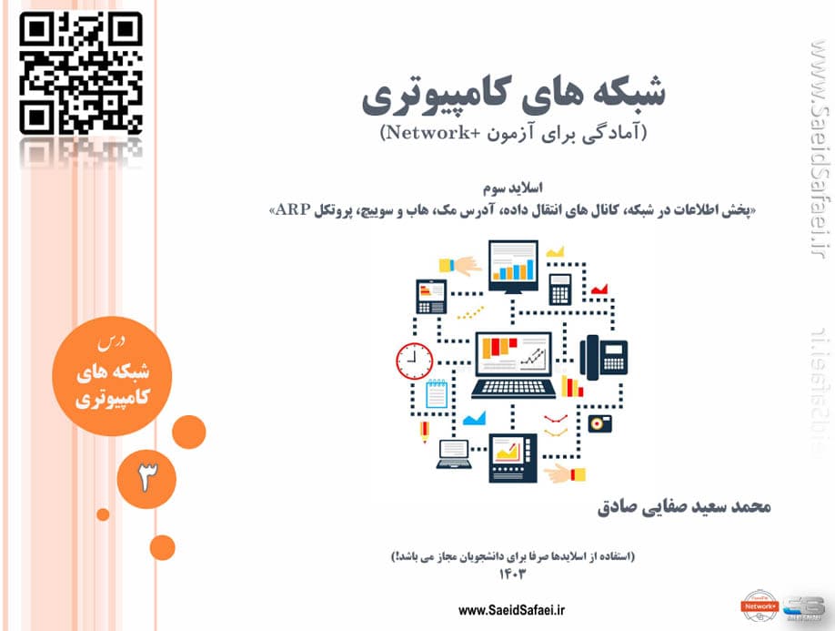 پخش اطلاعات، کانال انتقال داده و آدرس مک
